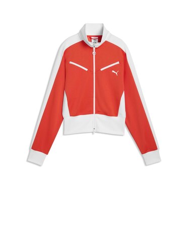639019　W T7 RETRO TRACK JACKET　21RED FLASH　717907-0002