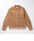 126K3071201　W EMBROIDERY DENIM SHIRT　CAMEL　717836-0003