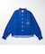 126K3071201　W EMBROIDERY DENIM SHIRT　INDIGO　717836-0001