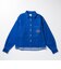 126K3071201　W EMBROIDERY DENIM SHIRT　INDIGO　717836-0001