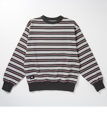 126K7040301　M Terry Boader Fleece Sweat　CHARCOAL　717840-0003