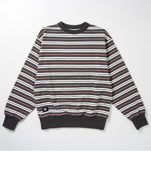 126K7040301　M Terry Boader Fleece Sweat　CHARCOAL　717840-0003