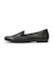 JE-2221　SQUARE FLAT LOAFERS　BLACK　719992-0001