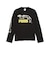 637884　M GRAPHIC SKELETON LONGSLEEVE　01BK　717902-0001