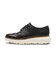 W37405　W ZEROGRAND REXANNA WINGTIP OX　BLACK LEATHER　720524-0001