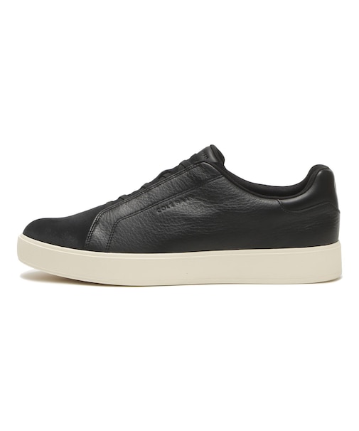 C44434　GRANDPRO LUXE SLIP-ON SNEAKERS　BLACK / SUEDE　720480-0001