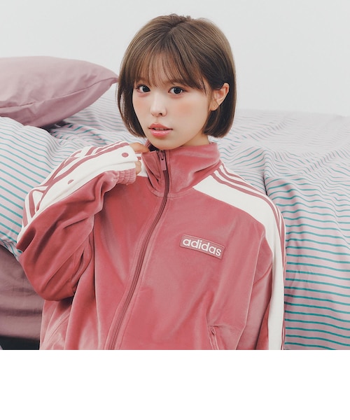  XLサイズ アディブレイク ベロア トラックトップ KD1655 KD1655 W ADIBREAK VELOUR TT *PRELOVEDCRIMSO 698777-0001