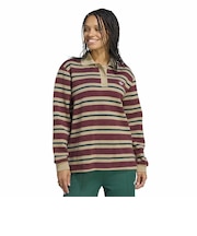 LG4083 W STRIPE KNITTED POLO(ARCH2) SHADOWRED 716015-0001