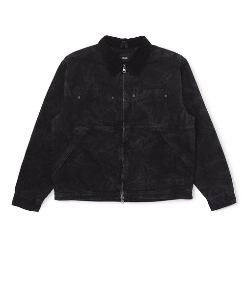 VN000U30BLK Nico Cropped Chore Canvas JKT Black 715499-0001