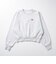 126K3040300　W CHECKER PATCH SWT　TOP GRAY　717830-0001