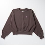 126K3040300　W CHECKER PATCH SWT　BROWN　717830-0003