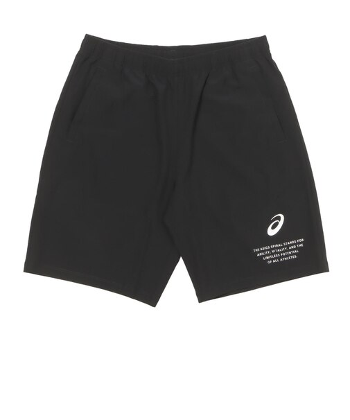 2033C195.001 WR STRETCH WOVEN 9IN SHORT P BLACK 719557-0001