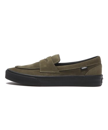 V296 CHK　LOAFER　OLIVE/BLK　714350-0001
