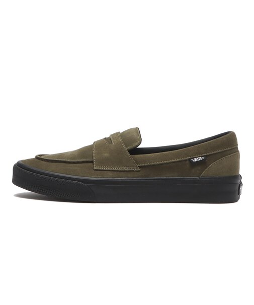 V296 CHK　LOAFER　OLIVE/BLK　714350-0001