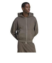 KR6986 M PREMIUM ESS CROPPED FULLZIP SHADOWOLIVE 716410-0001