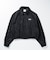 126K3090701　W EMBROIDERY ZIP BLOUSON　BLACK　717834-0001