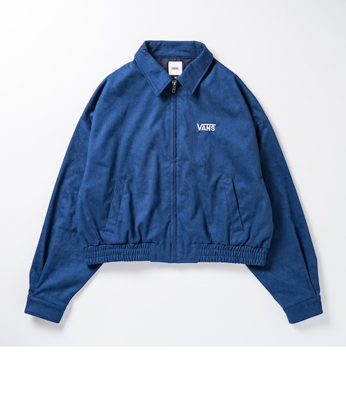 126K3090701 W EMBROIDERY ZIP BLOUSON NAVY 717834-0002