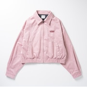 126K3090701 W EMBROIDERY ZIP BLOUSON DUSTY PINK 717834-0003