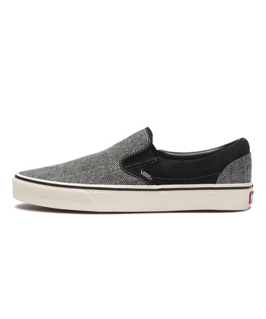 V98CF TWEED　SLIP ON　BLACK　714556-0001