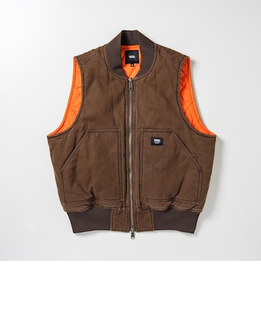 126K1081501　Work Vest　BROWN　715460-0002