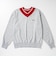126K7040401　M V-neck Sweat　GRAY　717841-0002