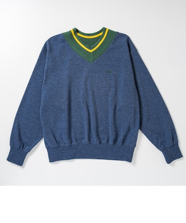 126K7040401　M V-neck Sweat　NAVY　717841-0001