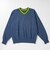 126K7040401　M V-neck Sweat　NAVY　717841-0001