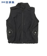 DN-101　air con VEST　BLACK　713084-0001