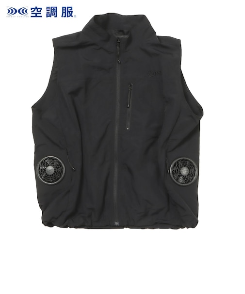 DN-101　air con VEST　BLACK　713084-0001
