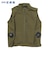 DN-101　air con VEST　OLIVE　713084-0002