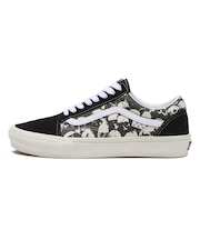 VN000EDN9X1 SKATE OLD SKOOL S.PILE BK/WT/G 699476-0001