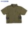 DN-102　air con SHORT SLEEVE　OLIVE　713085-0002