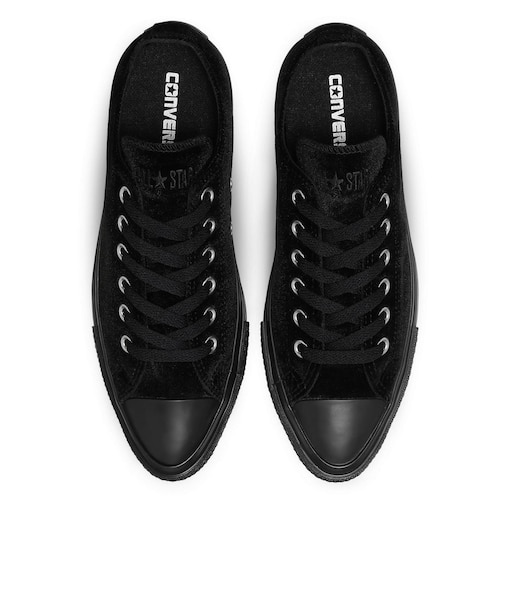 31319180　AS POINTEDTOE VELVET OX　BLACK　721456-0001