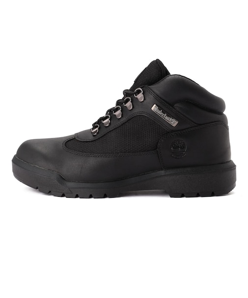 A42SG-W02　FIELD BOOTS MID WP　BLK FL GRAIN　719362-0001