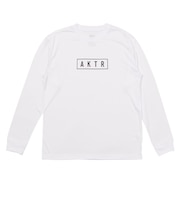 524-005005　BASIC AKTR LOGO L/S SPORTS TEE　WHITE　715181-0001