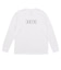 524-005005　BASIC AKTR LOGO L/S SPORTS TEE　WHITE　715181-0001