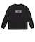 524-005005　BASIC AKTR LOGO L/S SPORTS TEE　BLACK　715181-0002