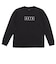 524-005005　BASIC AKTR LOGO L/S SPORTS TEE　BLACK　715181-0002