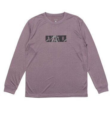226-026005　THUNDERBOLT BOXLOGO SP L/S TEE　LAVENDER　715184-0001