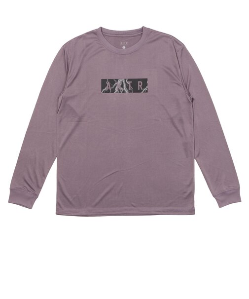 226-026005　THUNDERBOLT BOXLOGO SP L/S TEE　LAVENDER　715184-0001