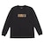 226-026005　THUNDERBOLT BOXLOGO SP L/S TEE　BLACK　715184-0002