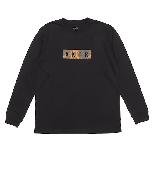 226-026005 THUNDERBOLT BOXLOGO SP L/S TEE BLACK 715184-0002