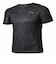 6012737　M UA SPEED STRIDE PRINTED SS T　001BLK　707896-0001