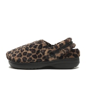 212002-2LD　CLS UNFURGETTABLE ANIMAL CLOG　SEPIA/LEOPARD　715626-0001
