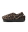 212002-2LD　CLS UNFURGETTABLE ANIMAL CLOG　SEPIA/LEOPARD　715626-0001