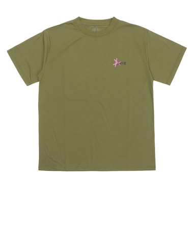226-043005 TIDELINE PHOTO T/C LOOSE TEE OLIVE 715172-0002