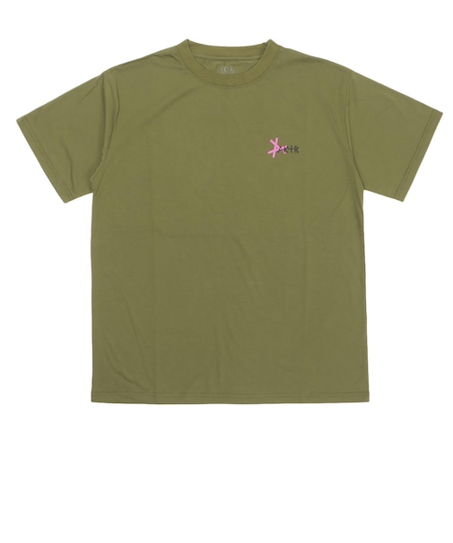 226-043005 TIDELINE PHOTO T/C LOOSE TEE OLIVE 715172-0002