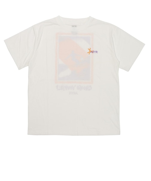 226-043005　TIDELINE PHOTO T/C LOOSE TEE　WHITE　715172-0003