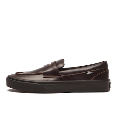 V296 LEA　LOAFER　BROWN　714351-0002