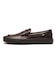 V296 LEA　LOAFER　BROWN　714351-0002